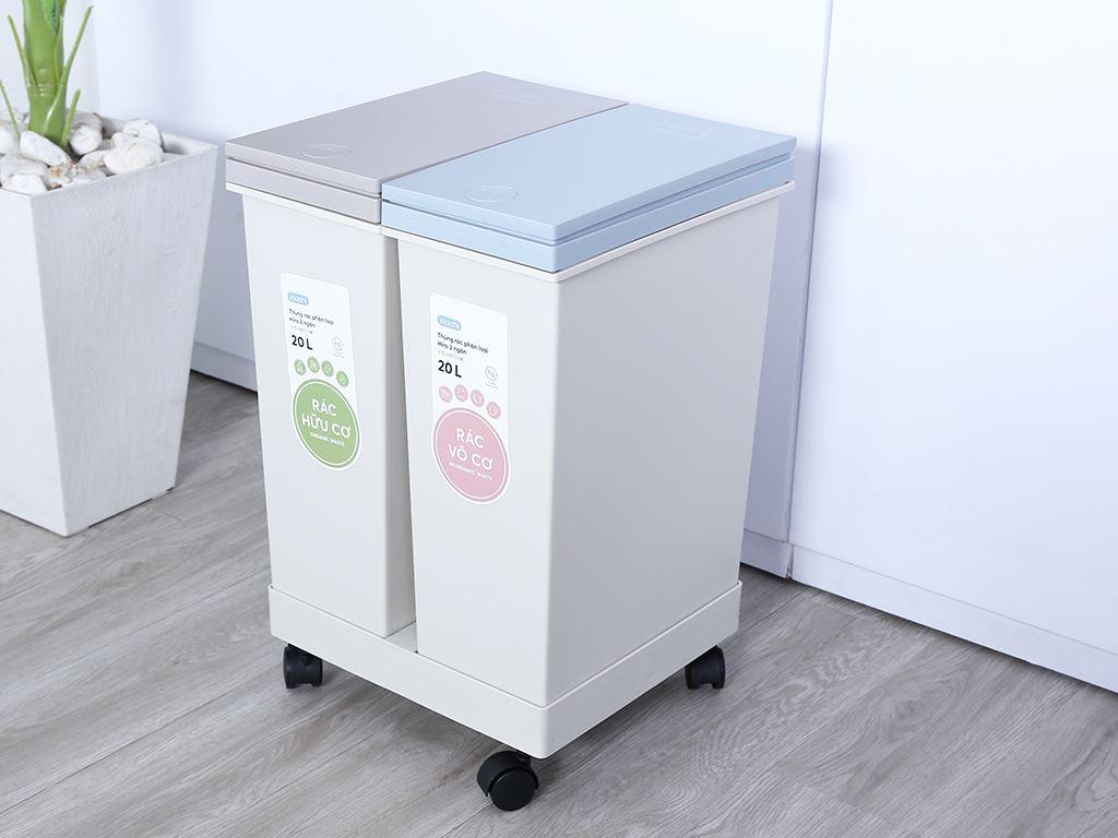 Thùng rác phân loại Hiro